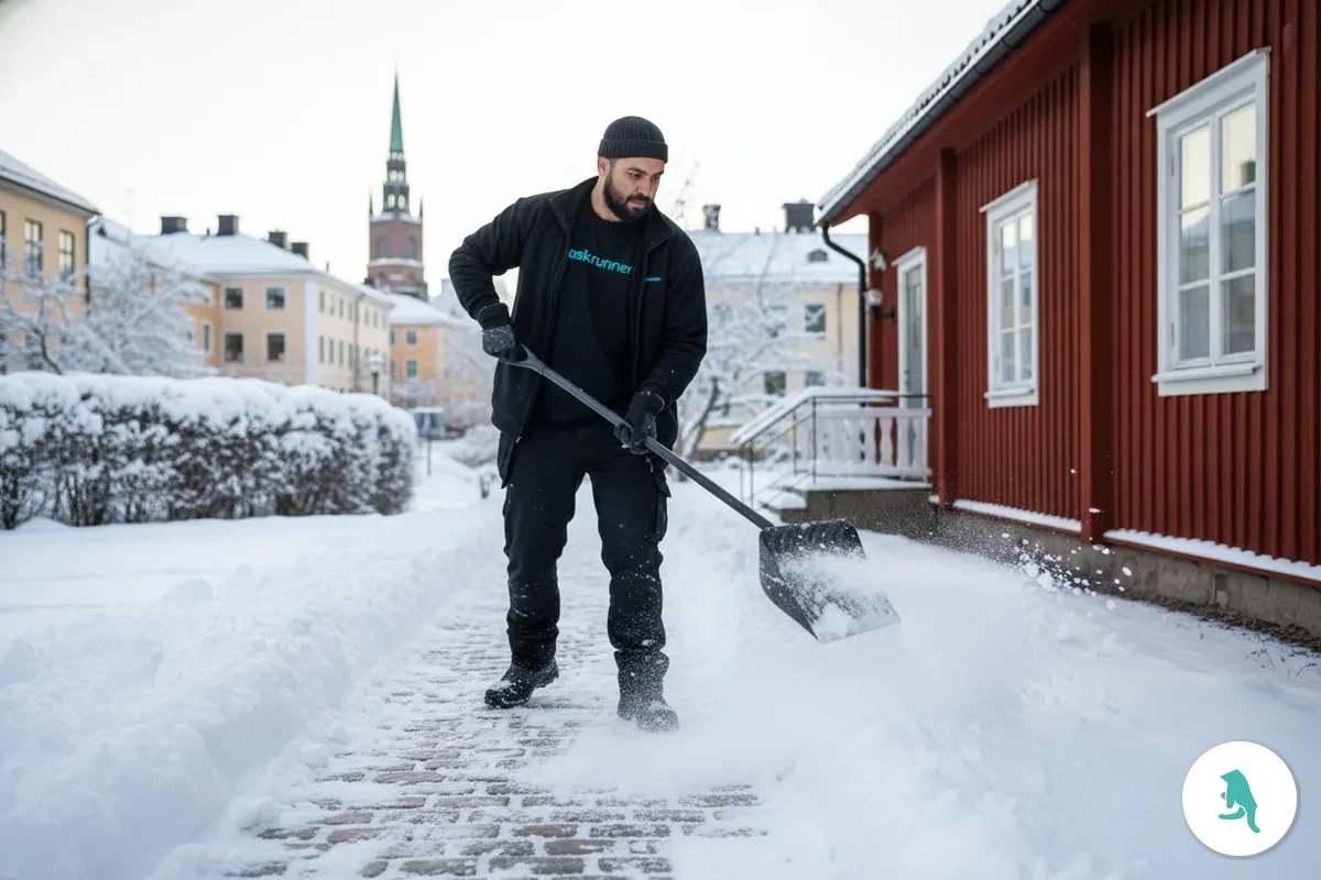 snöskottning stockholm