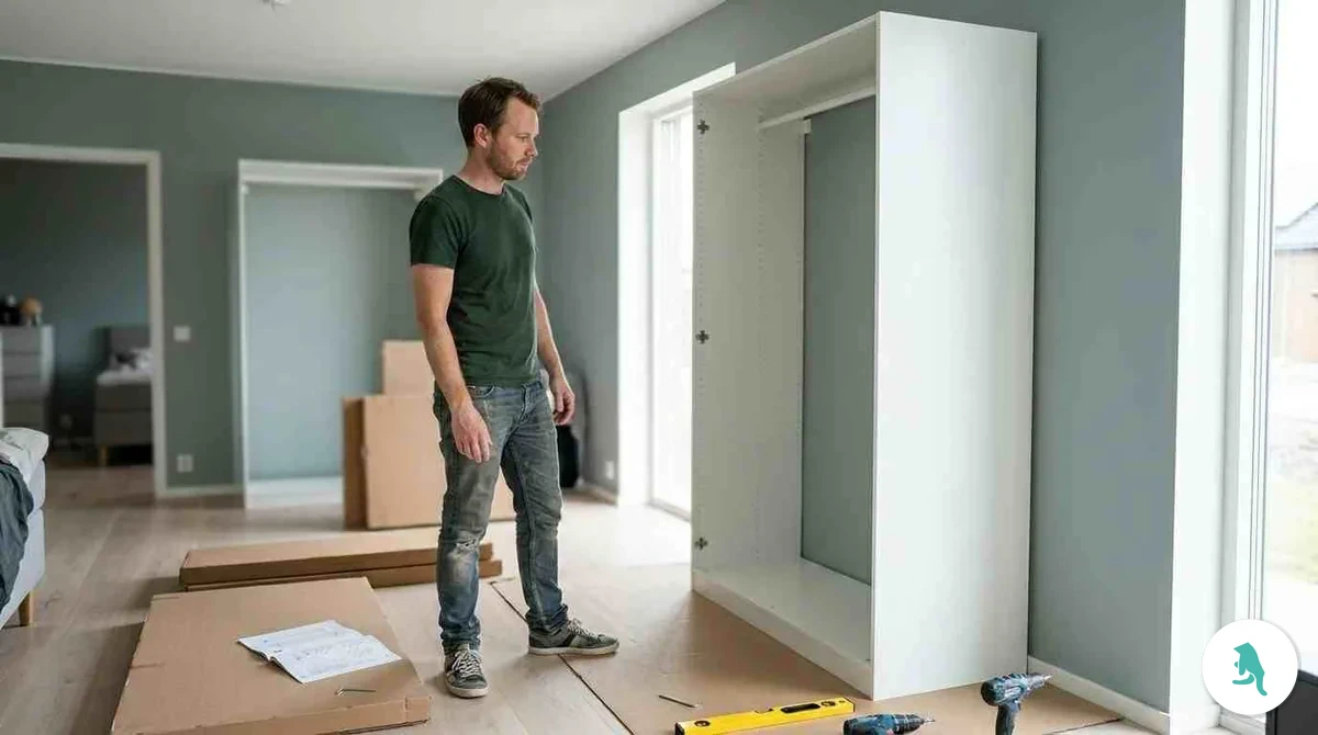 Montera nya IKEA PAX garderob 2026