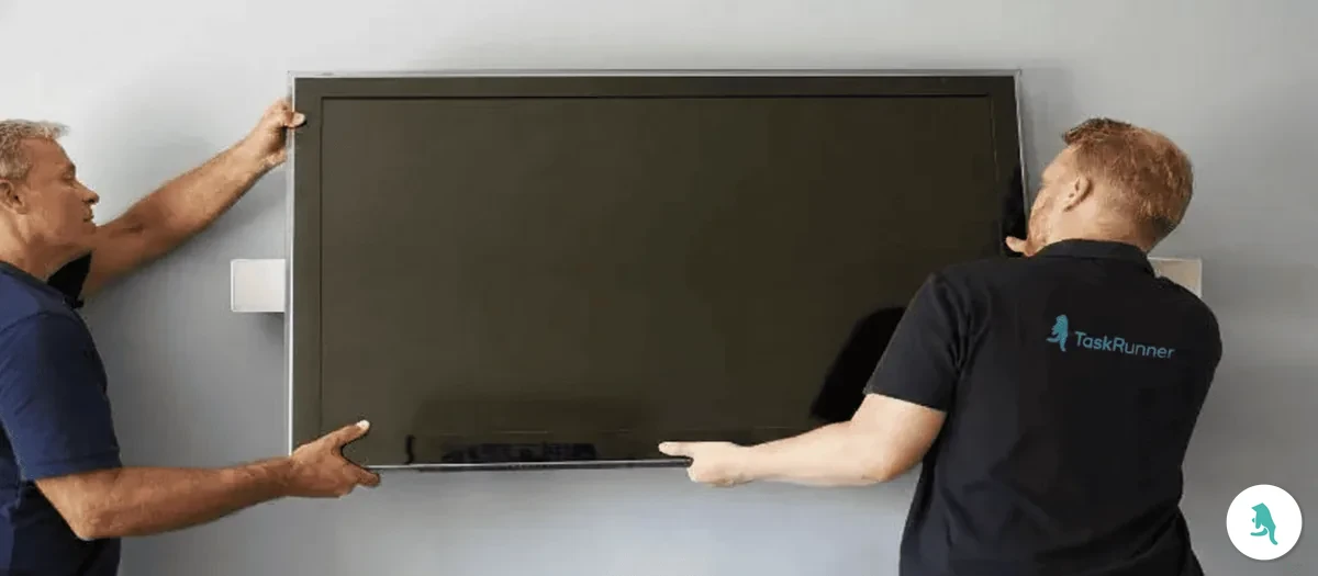 höjd tv vägg 55 tum