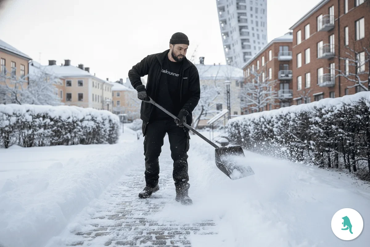 snöskottning Malmö